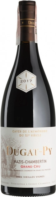 Вино Domaine Bernard Dugat-Py  Mazis-Chambertin Grand Cru Tres Vieilles Vignes  2017 750 мл