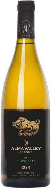 Вино Альма Валлей Шардоне Резерв 2022 750 мл