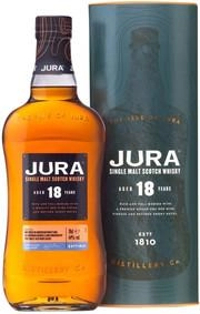 Виски Isle Of Jura 18 years old gift box  700 мл