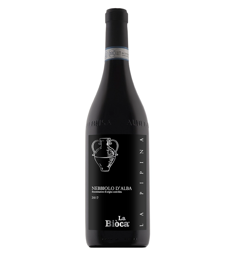 Вино   La Bioca La Pipina Nebbiolo d’Alba  Ла Биока Ла Пипина Неббиоло д'Альба  2020 750 мл