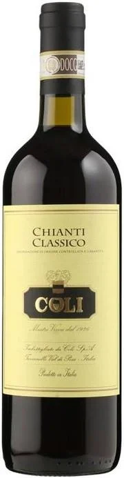 Вино Coli Chianti Classico DOCG Коли Кьянти Классико 2011 750 мл