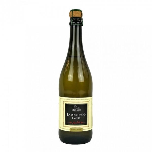 Игристое вино Villa Oppi  Lambrusco Emilia Вилла Оппи  Ламбруско белое  750 мл