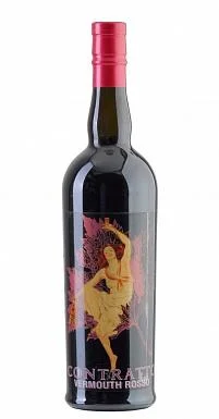 Вино  Contratto Vermouth Rosso КОНТРАТТО ВЕРМУТ РОССО сладкое750 мл