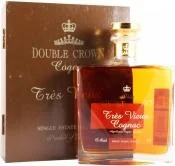 Коньяк Domaines Francis Abecassis Double Crown Tres Vieux decanter & gift box Домен Фрэнсис Абекассис Дабл Краун Тре Вье декантер в подарочной упаковке 700 мл
