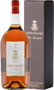 Арманьяк  Chateau de Lacquy Bas-Armagnac 7 Ans  gift box 2500 мл 40,5%