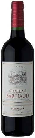 Вино Chateau Baruaud" Rouge  Bordeaux AOC red  750 мл