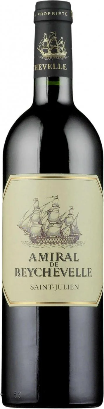 Вино Amiral De Beychevelle Saint Julien AOC Амираль Де Бешвелль Сен Жюльен АОС 2010 750 мл