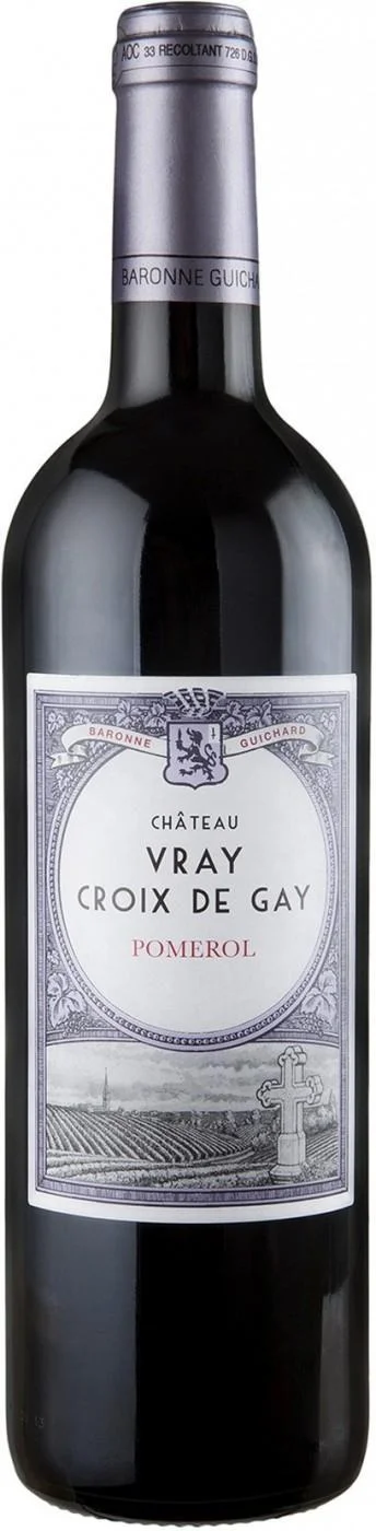 Вино Chateau Vray Croix de Gay Pomerol AOC Шато Вре Круа де Ге 2013 750 мл