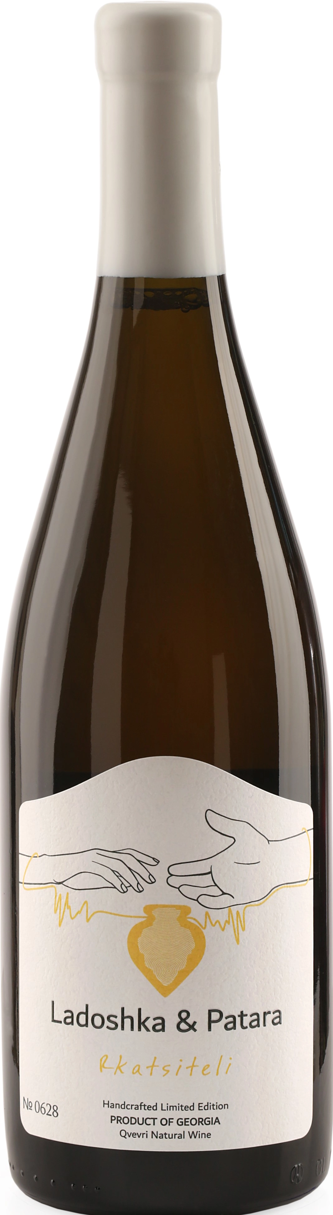 Вино Ladoshka & Patara Rkatsiteli Qvevri  2023  750 мл 
