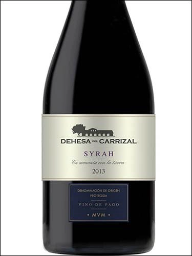Вино Finca Dehesa del Carrizal  Dehesa del Carrizal Syrah  2015 750 мл