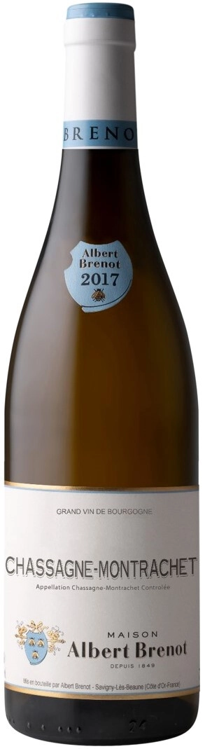 Вино  Doudet Naudin  Albert Brenot Chassagne-Montrachet AOC Дудэ Ноден  Альбер Брено Шассань-Монраше 2017 750 мл