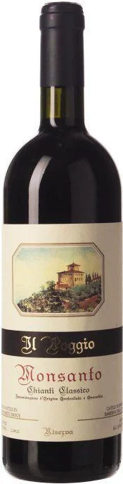 Вино Castello di Monsanto, "Il Poggio", Chianti Classico Riserva DOCG, "Иль Поджио" Кьянти Классико Ризерва, 750 мл