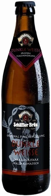 Пиво Schaeffler  Dunkle Weissbier  Шеффлер Дункле  Вайссбир стекло 500 мл