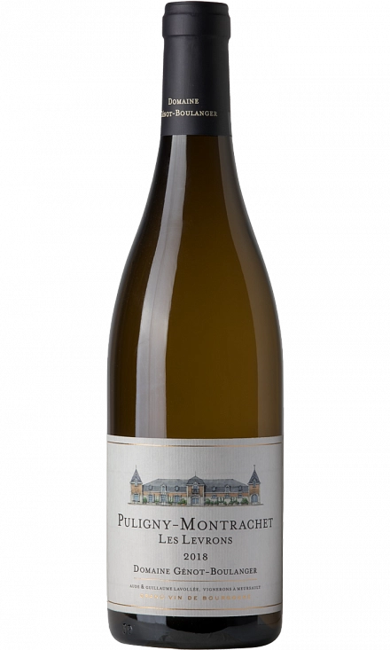 Вино Puligny-Montrachet Les Levrons Domaine Genot-Boulanger  Пюлиньи –Монраше Ле Леврон Домен Жено-Буланже  белое сухое 2018 750 мл