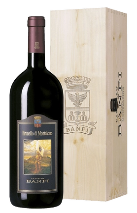 Вино Castello Banfi Brunello di Montalcino DOCG wooden box 2018 1500 мл