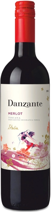 Вино Danzante Merlot Sicilia   2017 750 мл