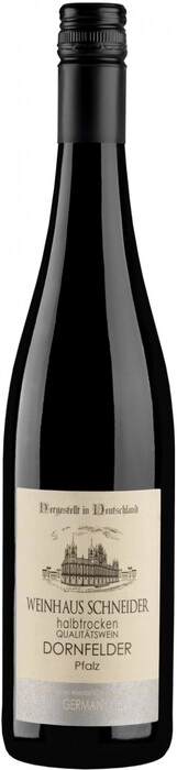 Вино Römisches Weindorf   Dornfelder  Weinhaus Schneider Ромишез  Вайндорф Дорнфелдер  Вайсхербст  Вайнхаус Шнайдер  2020 750 мл