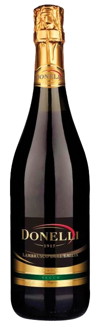 Вино игристое Donelli Lambrusco dell’Emilia IGT Red Dessert 750 мл