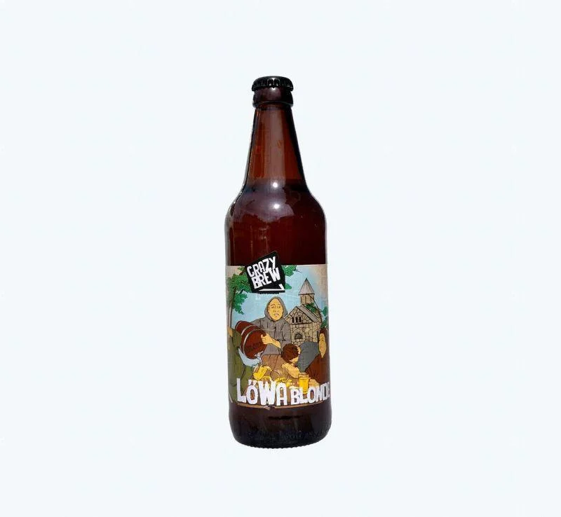 Пиво Crazy Brew Lowa Blond/Крейзи Брю "Лова Блонд" 500 мл