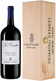 Вино Domini Veneti Valpolicella Classico Superiore DOC La Casetta  wooden box  2019 1500  мл
