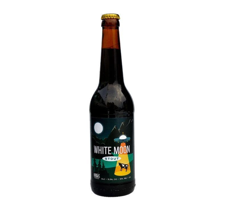 Пиво N.Rigas White Moon Stout/Нью Ригас "Вайт Мун Стаут" 500 мл