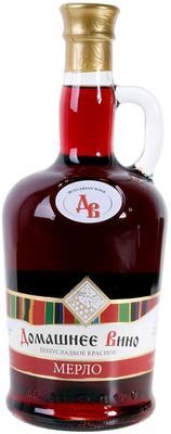 Вино  Домашнее  Мерло 750 мл