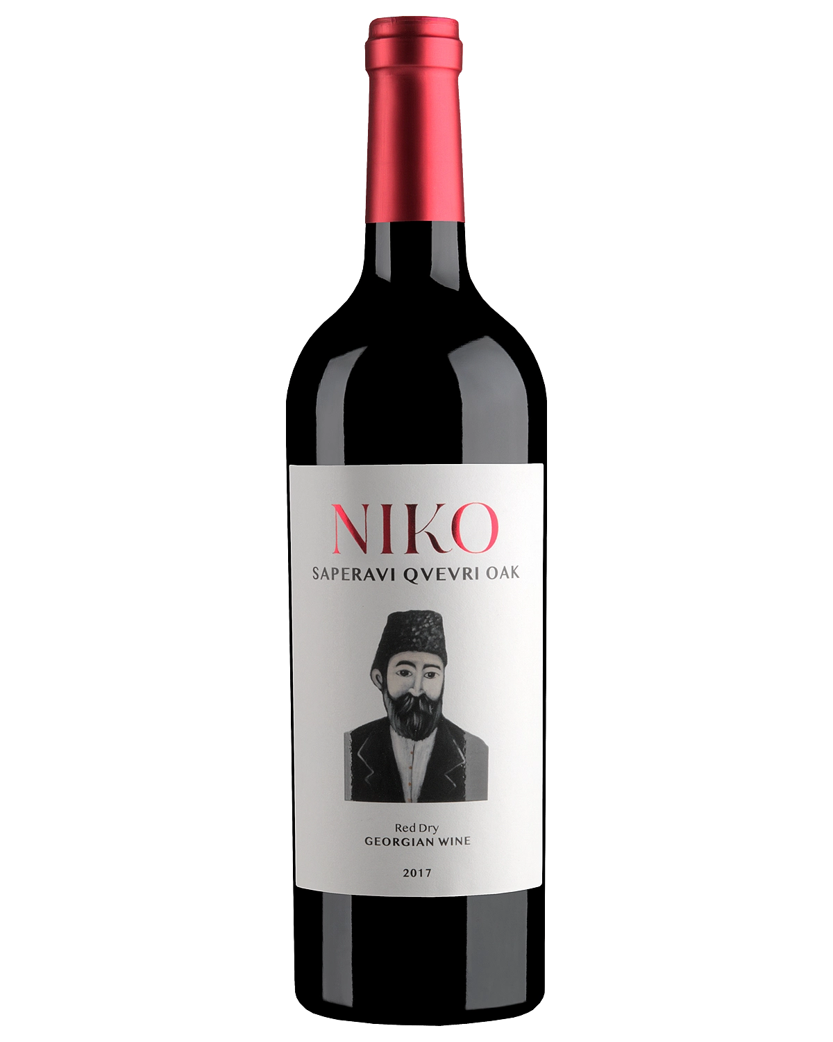 Вино Niko Saperavi Qvevri Oak  2017  750 мл 