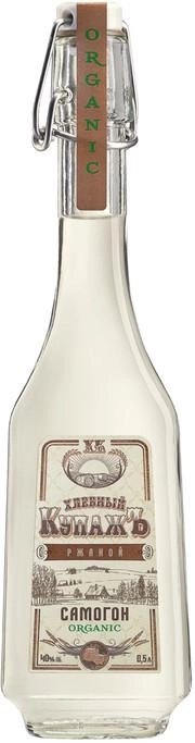 Самогон Хлебный Купажъ Органик Ржаной 500 мл