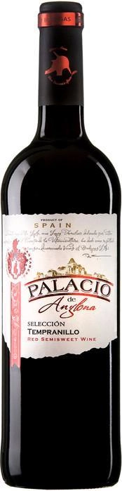 Вино Palacio de Anglona Tempranillo  Semidulce  Паласио де Англона  Темпранильо полусладкое 750 мл