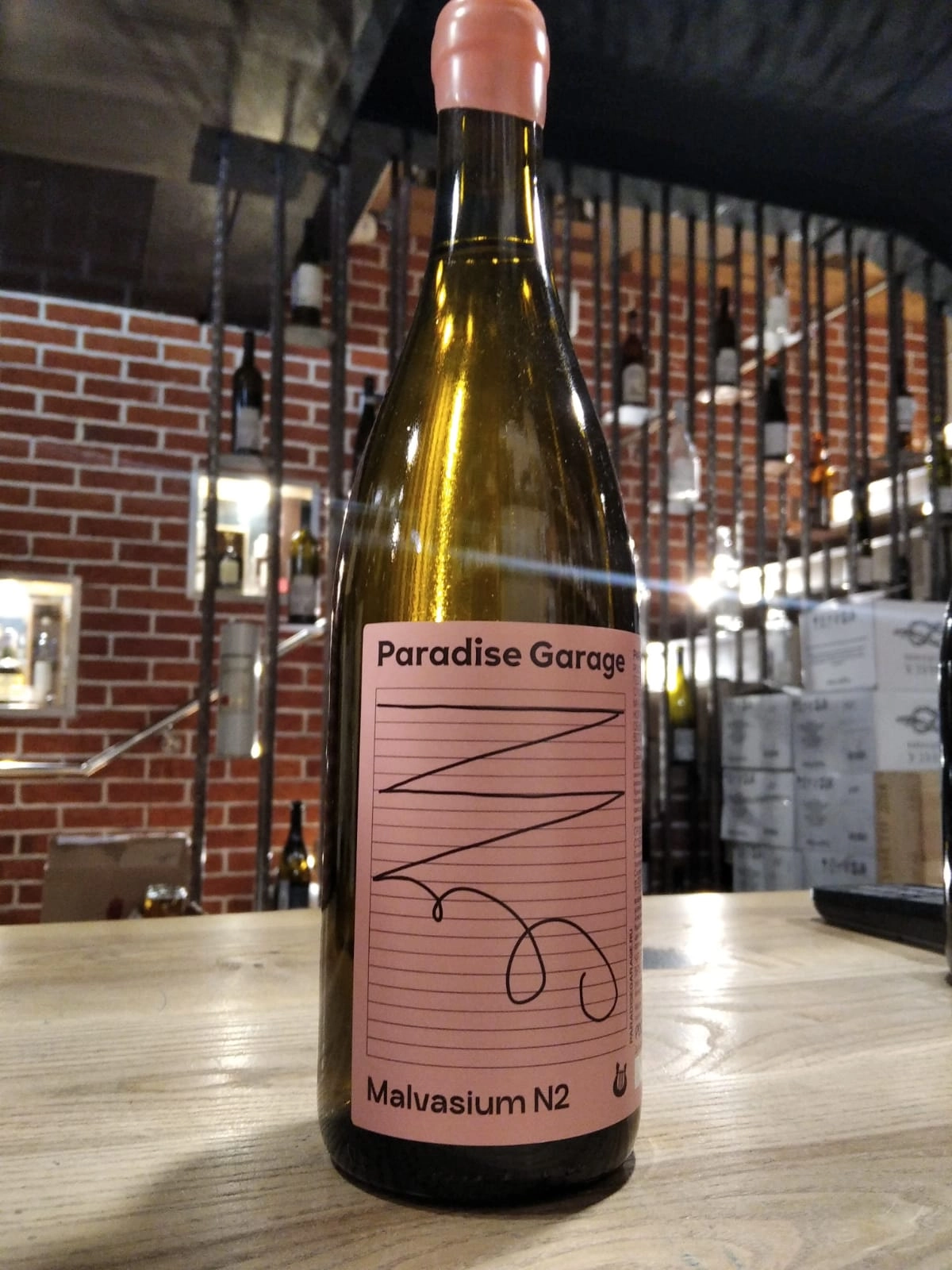 Вино   Paradise Garage Malvasium № 2  Парадайз Гараж Мальвазиум    №2  2021  750 мл