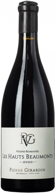 Вино Domaine Pierre Girardin  Vosne-Romanee  Les Hauts Beaumonts  AOC   2020 750 мл   13,5%