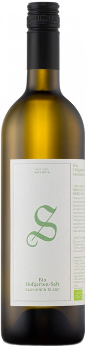 Сок Sattlerhof  Hofgarten Saft Sauvignon Blanc  Заттлерхоф  Хофгартен Зафт Совиньон Блан 2021 750 мл