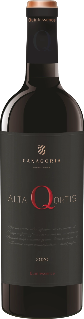 Вино  Фанагория  Alta Qortis  Альта Квортис  2020 750 мл  14,5 %