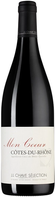 Вино Chave Mon Coeur  Cote-du-Rhone AOC 2019 750 мл