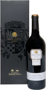 Вино   Marques de Riscal Baron de Chirel Reserva gift box Барон де Чирель Ресерва в подарочной упаковке 2008 750 мл