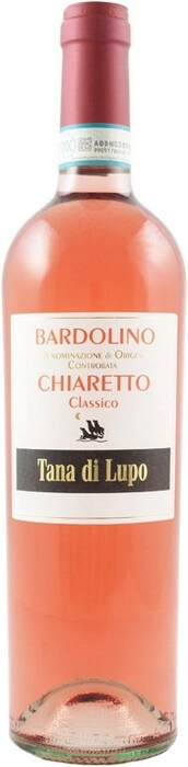 Вино Lenotti  Tana di Lupo  Bardolino DOC Chiaretto Classico  Тана ди Лупо  Бардолино Кьяретто Классико 2021   750 мл  12 %
