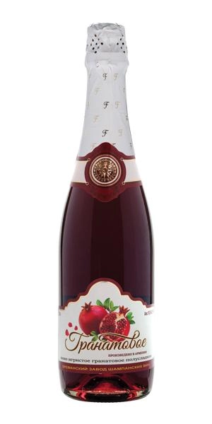 Игристое вино Erevanskij Shampajn Ginineri Gortsaran  Pomegranate sparkling red semisweet   750 мл