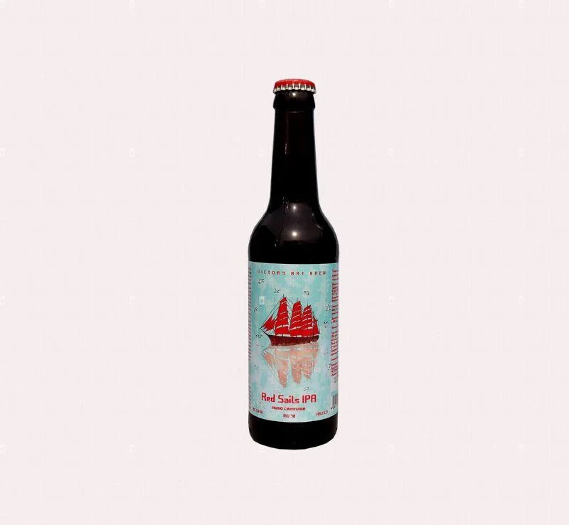Пиво Vicotory Red Sails IPA /Виктори "Красный ИПА Алые Паруса" 330 мл
