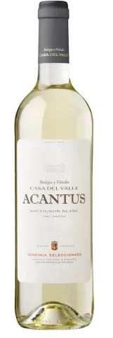 Вино Acantus, Sauvignon Blanc 750ml. АКАНТУС СОВИНЬОН БЛАН, белое, сухое, 0.75л.