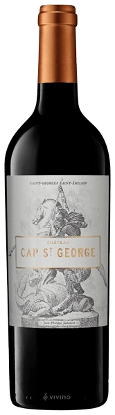 Вино  Chateau Cap St George Saint-Georges-Saint-Émilion  Шато Кап Д' Ор. Сен-Жорж Сен-Эмилион 2015  750 мл