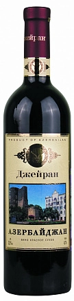 Вино Dzheiran red dry   2017 750 мл
