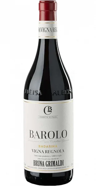 Вино Bruna Grimaldi Badarina Barolo Badarina Vigna Regnola 2020  750 мл 