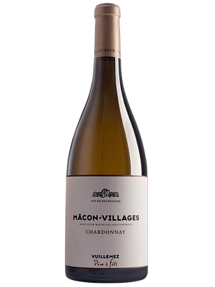 Вино Vuillemez Père et Fils Mâcon-Villages Chardonnay 2022 750 мл 12,5%