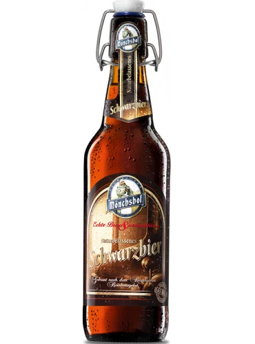 Пиво Monchshof Schwarzbier Мюнхоф Шварцбир  стекло 500 мл