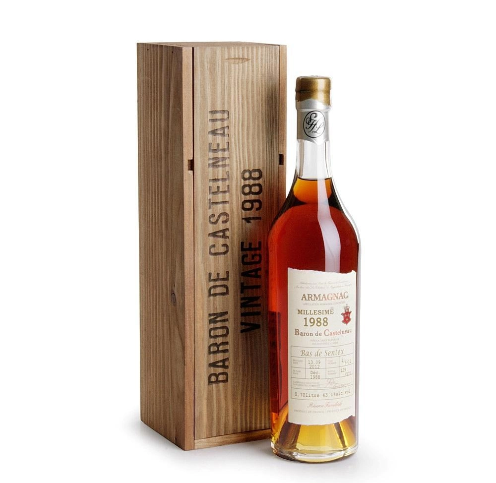 Арманьяк Baron de Castelneau 1988 700 мл