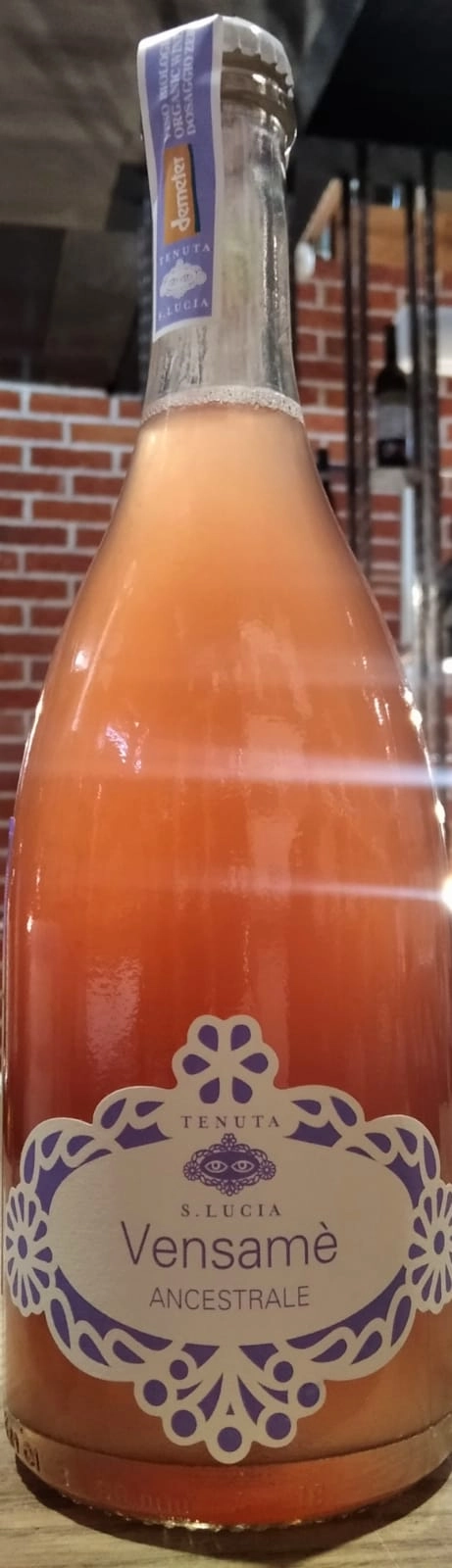 Игристое Вино Santa Lucia Biodinamica Vensamè Ancestrale Spumante   2019 750 мл