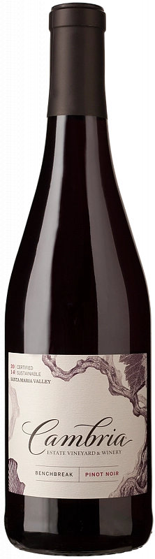 Вино Cambria Benchbreak  Pinot Noir    2017 750 мл