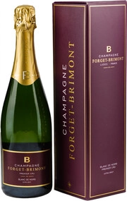 Шампанское Forget-Brimont Blanc de Noirs Premier Cru Extra Brut Champagne AOC gift box  750 мл