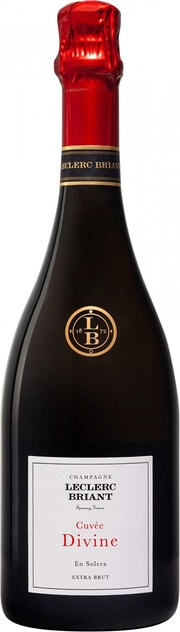 Шампанское Leclerc Briant Cuvee Divine in Solera Extra Brut  Champagne AOC 2009 750 мл