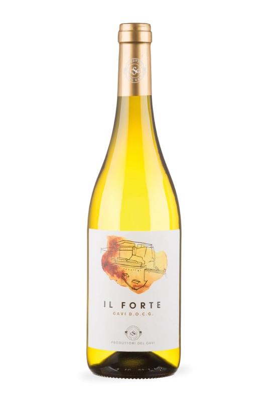 Вино   Produttori  Gavi  Il Forte  Прдуттори    Гави  иль Форте   2021  750 мл
